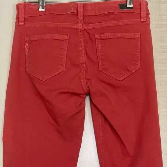 Paige skyline ankle peg jeans,‎ orange sunset sz 26 - Picture 15 of 16